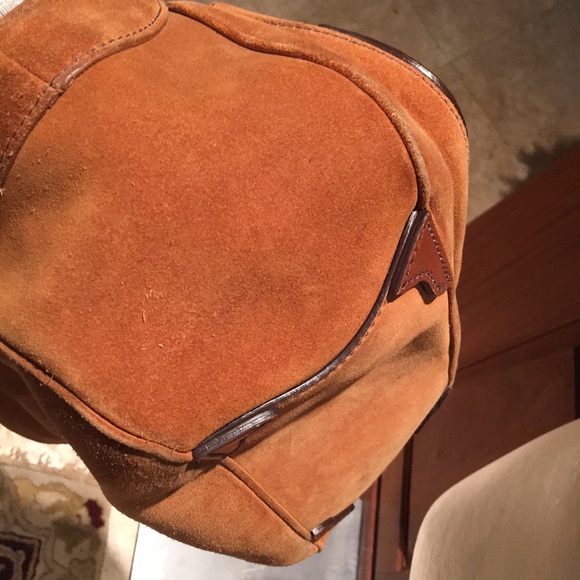 Prada Suede Hobo Handbag - Picture 7 of 8